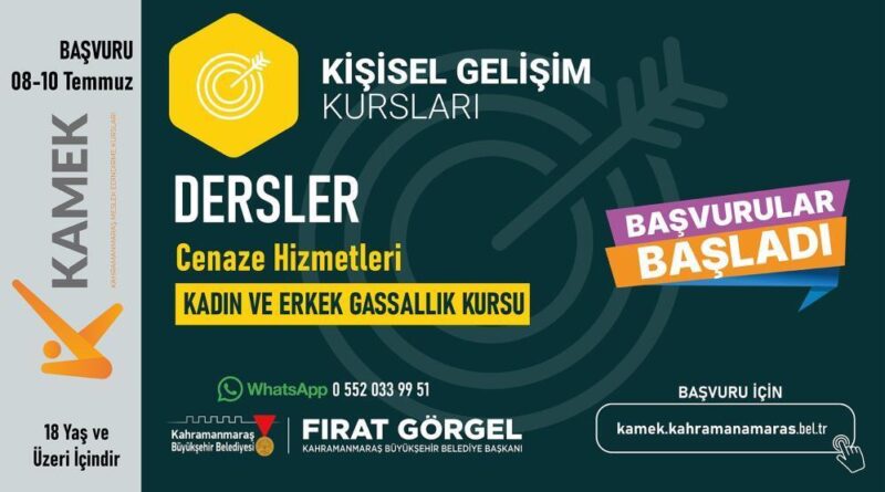 Kahramanmaraş'ta gassallık eğitimi başlıyor 1