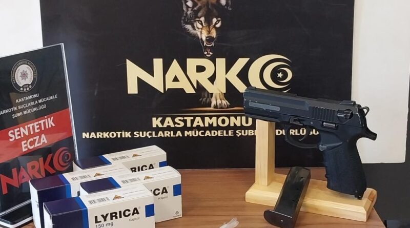 Kastamonu'da uyuşturucu operasyonu: 1 gözaltı 1