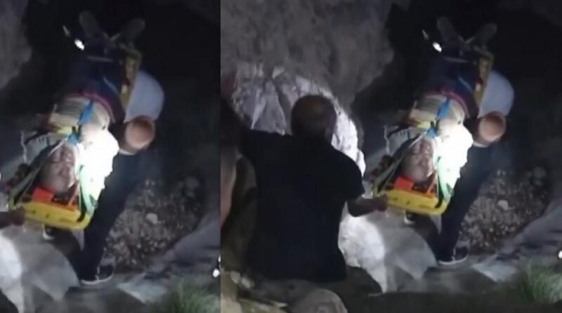 Kayalıklardan düşen 1 kişi hayatını kaybetti 1