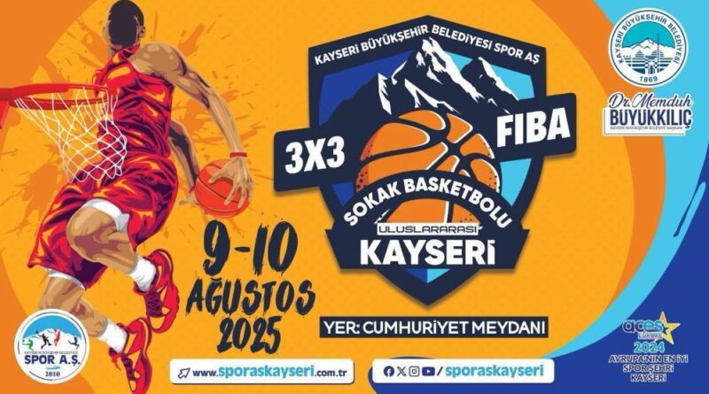 Kayseri'de sokak basketbolu heyecanı yaşanacak 1