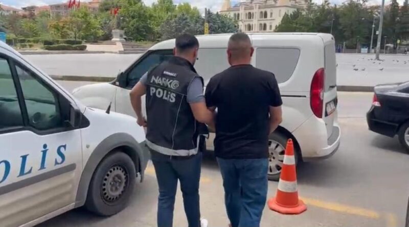 Kırıkkale'de 'uyuşturucu ticareti'nden aranan hükümlü yakalandı 1