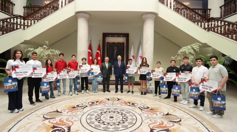 LGS şampiyonları ödüllendirildi 1