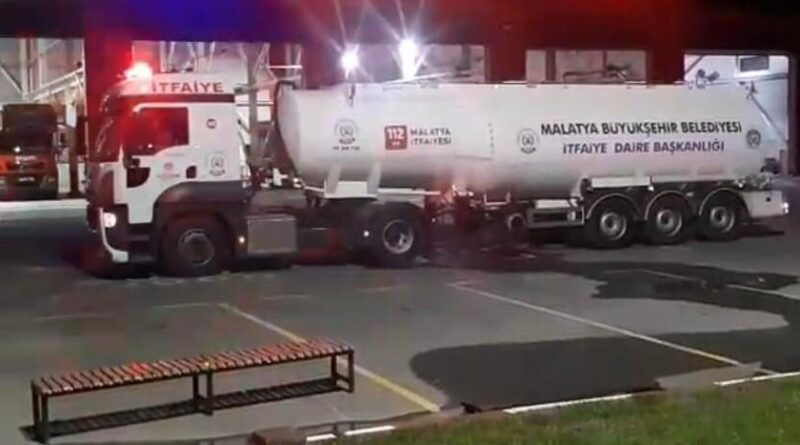 Malatya'dan Kahramanmaraş'taki orman yangınına destek 1