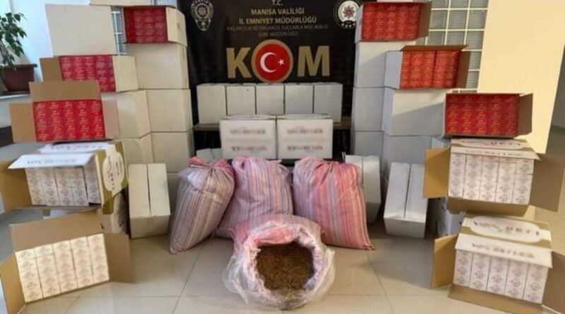 Manisa'da tütün kaçakçılığına geçit yok 1