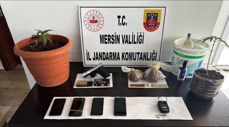 Mersin'de son 1 haftadaki uyuşturucu operasyonlarında 165 şüpheli yakalandı 1