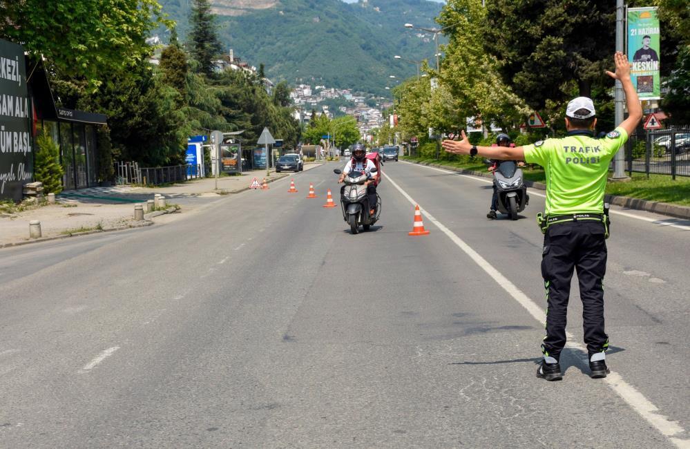 Ordu’da bir haftada 16 binden fazla araç ve sürücüsü denetlendi