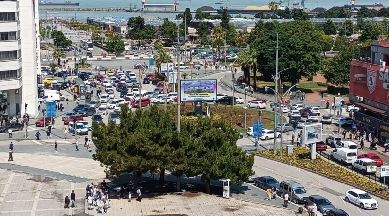 Samsun'da trafiğe kayıtlı araç sayısı 515 bini aştı 1