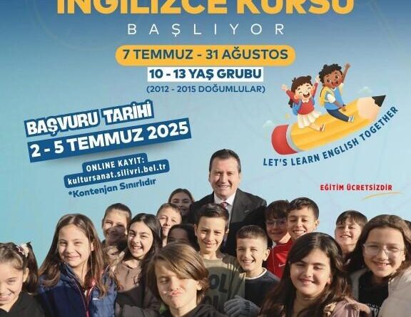 Silivri Belediyesi'nden ücretsiz yaz dönemi İngilizce kursu 1
