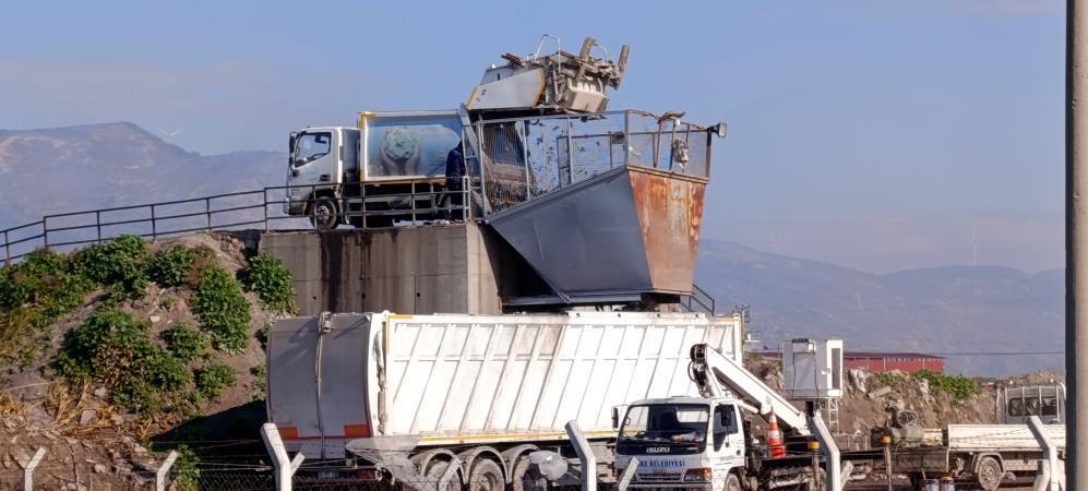 Söke Belediyesi ‘Çöp Transfer Noktası’ ile tasarruf sağladı
