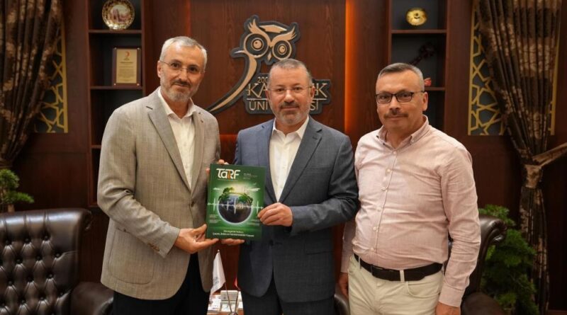 TARF Dergisi ile Verenel Derneğinden Rektör Kırışık'a ziyaret 1