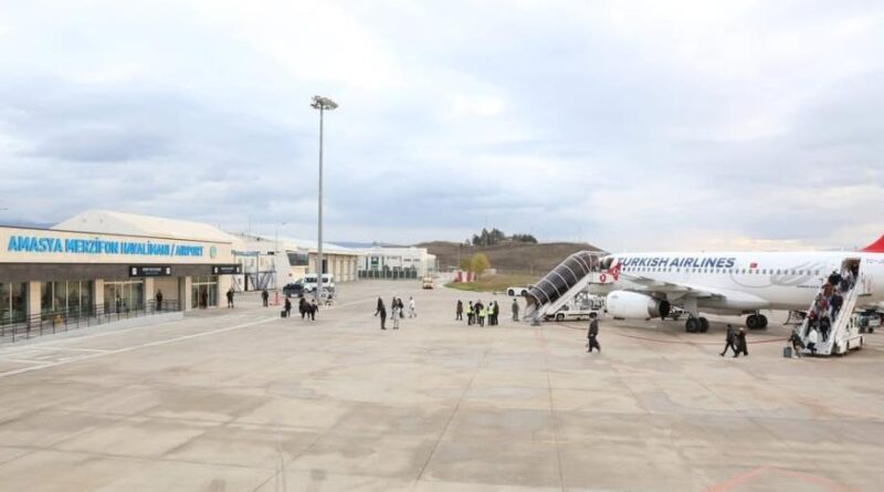 Amasya Merzifon Havalimanı Temmuz’da 12 bin 350 yolcuya hizmet verdi 1