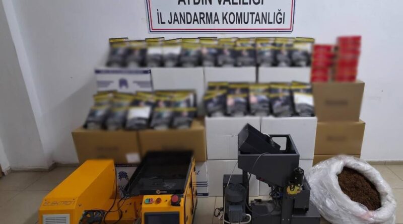 Aydın’da kaçak tütün operasyonu 1
