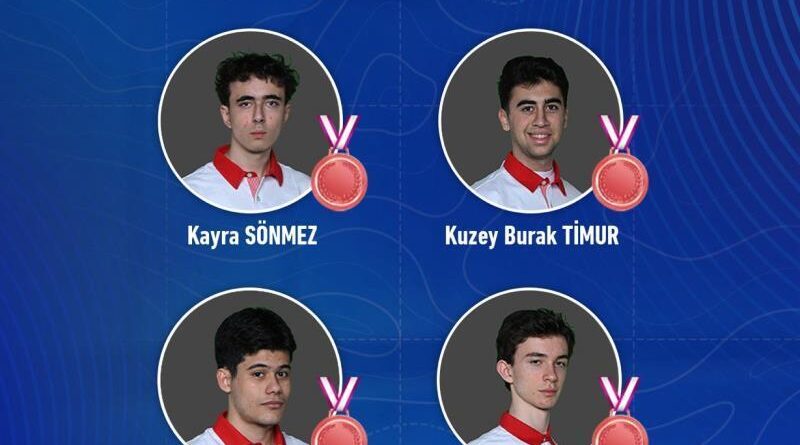 Bakan Kacır: "Ülkemizi temsil eden gençlerimiz 4 bronz madalya kazanarak bize gurur yaşattılar" 1