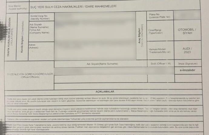 Bakan Uraloğlu'na radar cezası 1