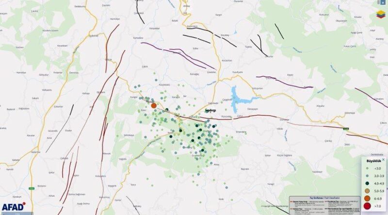 Balıkesir’de 6.1 büyüklüğündeki depremin ardından 237 artçı deprem meydana geldi 1
