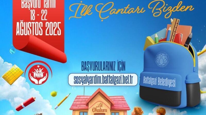 Battalgazi Belediyesi’nden ailelere kırtasiye desteği 1
