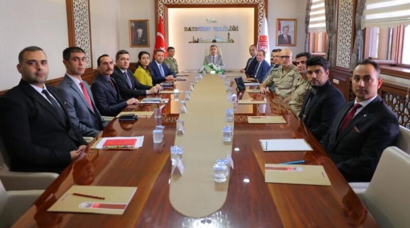 Bayburt'ta Genişletilmiş İl Güvenlik ve Asayiş Koordinasyon Toplantısı yapıldı 1
