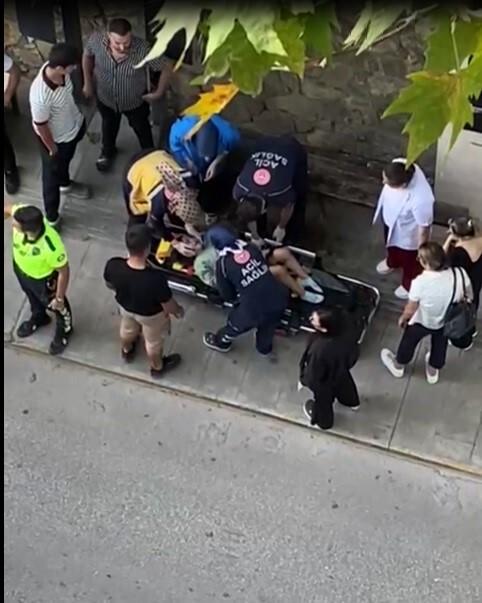 Bilecik’te yola koşarak fırlayan çocuğa motosiklet çarptı
