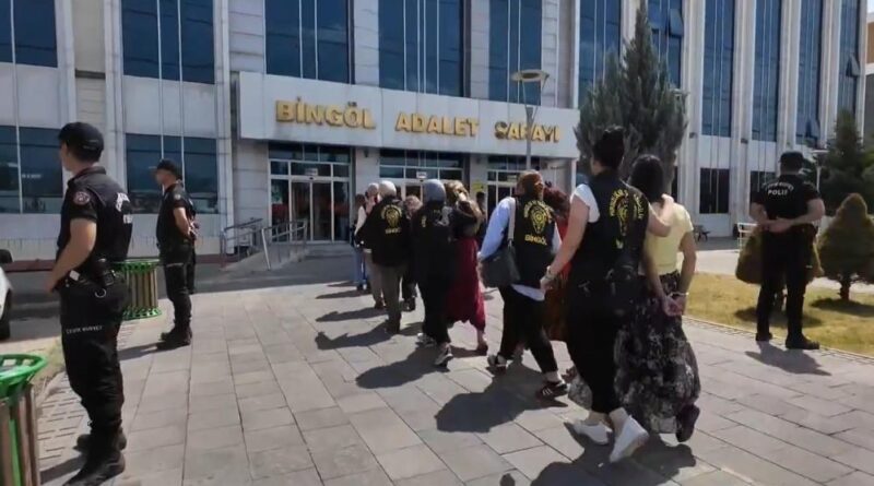 Bingöl'de hırsızlık operasyonu: 10 gözaltı 1