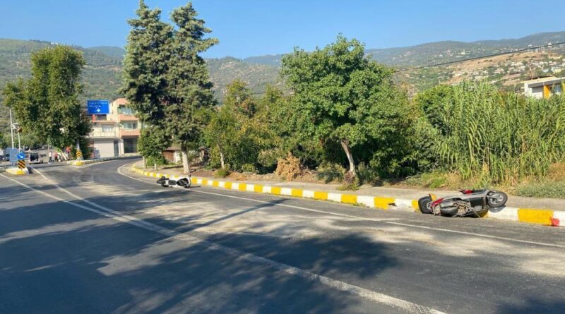 Bozdoğan’da 10 dakika arayla iki motosiklet kazası 1