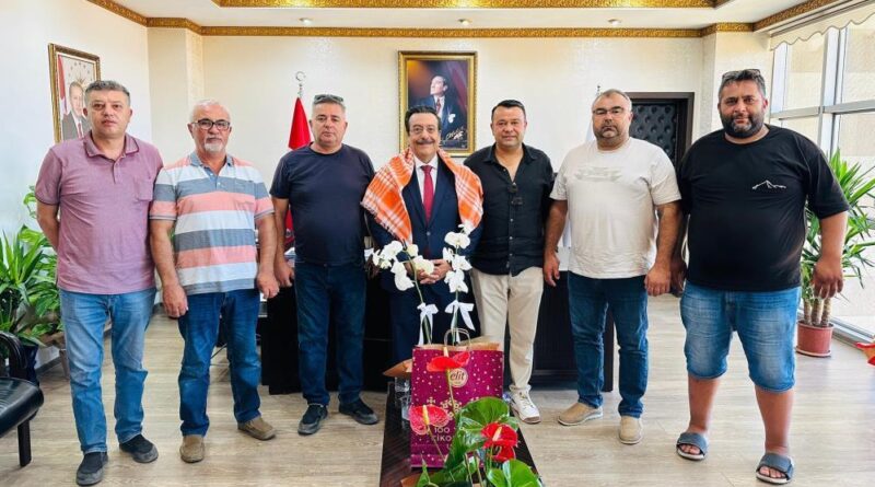Burhaniye deveciler derneğinden Kaymakam Atilla’ya ziyaret 1