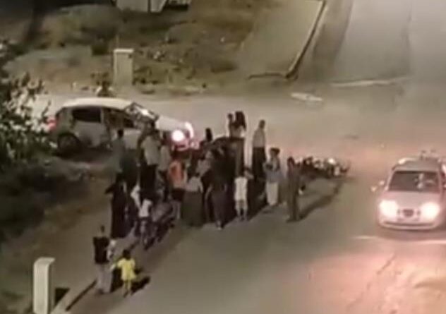 Devrilen motosikletin sürücüsü yaralandı 1