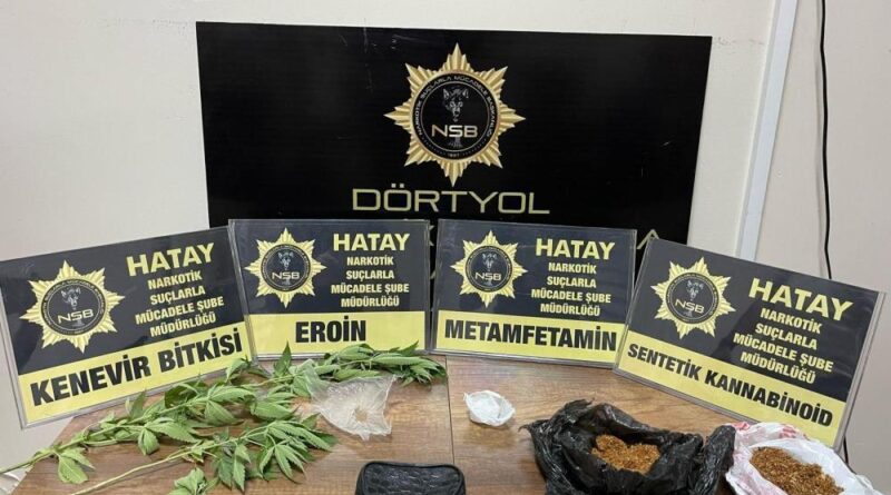 Dörtyol’da uyuşturucu operasyonu 1