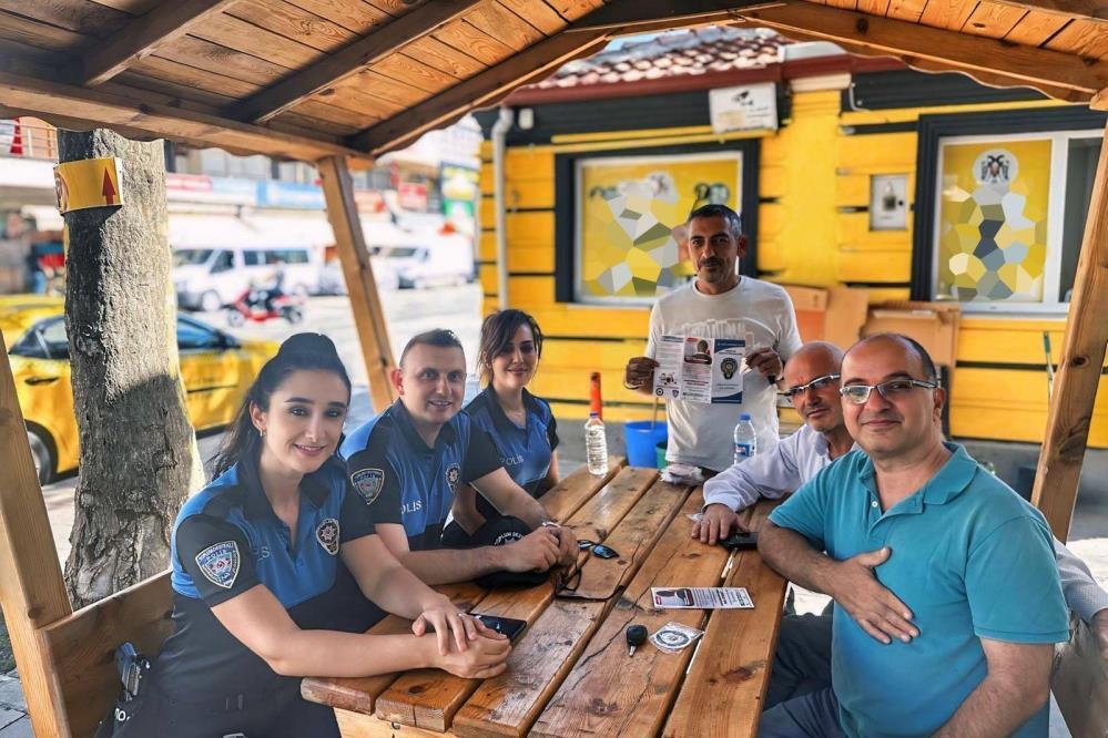Erzincan’da polis ekipleri vatandaşlar için sahada