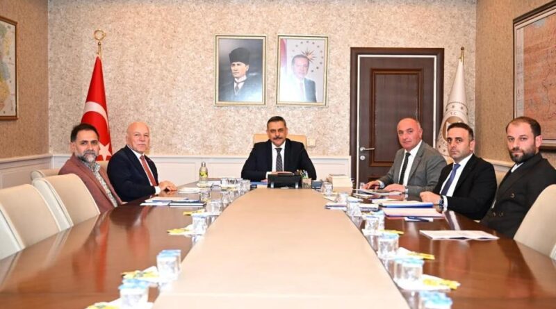 Erzurum'da İkinci OSB yönetimi toplandı 1
