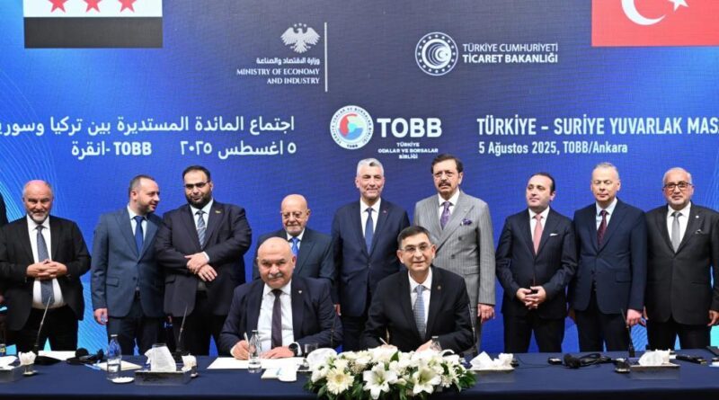 Gaziantep Sanayi Odası ile Halep Sanayi Odası arasında iş birliği protokolü imzalandı 1