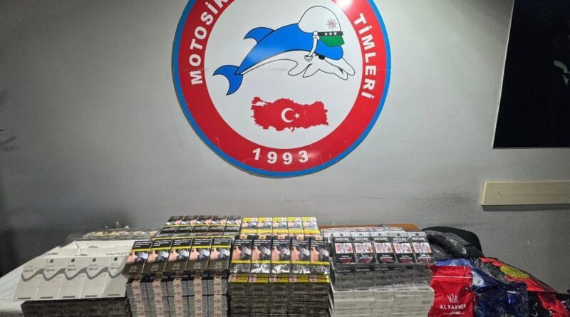 İskenderun'da kaçak sigara ve nargile tütünü ele geçirildi 1