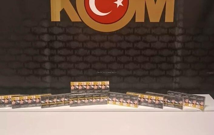 Kayseri'de kaçak sigara operasyonu 1