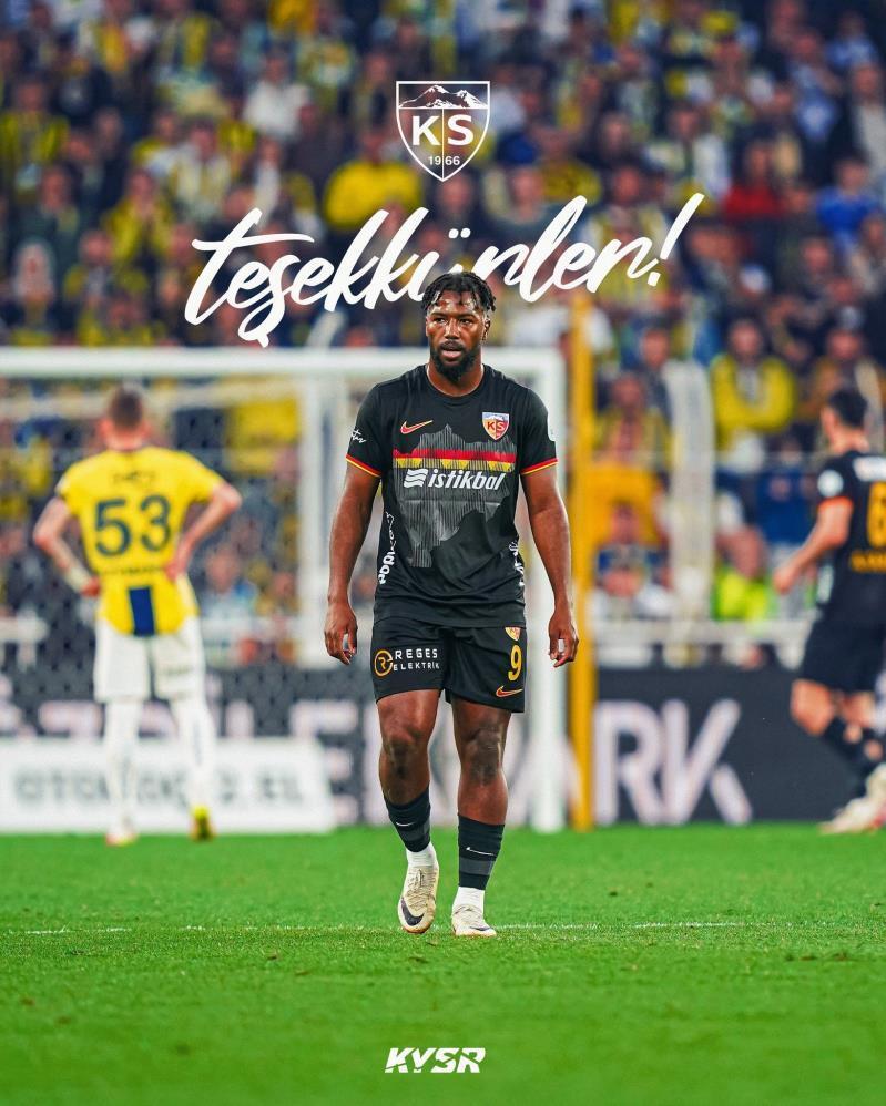 Kayserispor ayrılığı duyurdu: Nazon, İran kulübü Esteghlal takımına transfer oldu