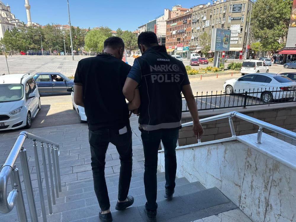Kırıkkale’de uyuşturucu suçundan aranan firari yakalandı
