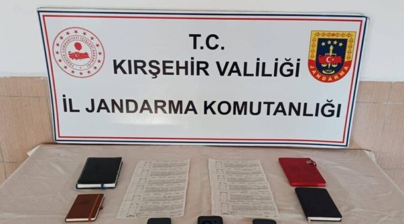 Kırşehir’de tefecilik yapanlar yakalandı 1