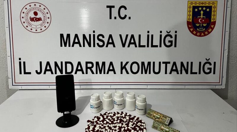 Kula'da durdurulan araçtan sentetik uyuşturucu çıktı 1