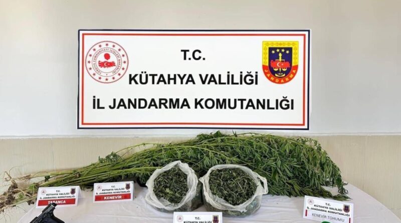 Kütahya’da uyuşturucu operasyonu 1