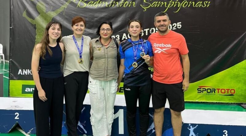Manisalı Badmintoncu Ravza Bodur Türkiye Şampiyonu oldu 1
