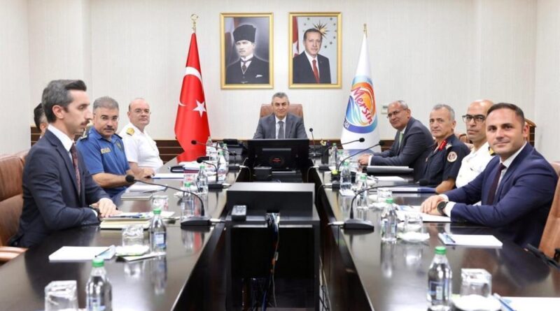 Mersin’de güvenlik ve asayiş toplantısı yapıldı 1