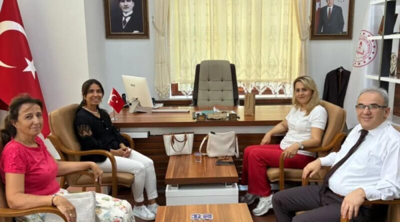 Milli Eğitim Müdürü Esmen’e hayırlı olsun ziyareti 1