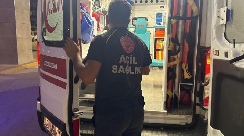 Motosikletli şahıslardan silahlı saldırı: 1 yaralı 1