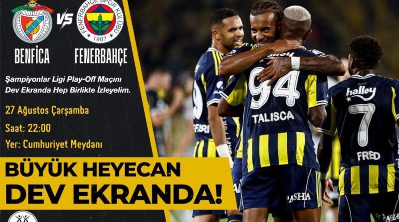 Nazilli Belediyesi Şampiyonlar Ligi heyecanını meydana taşıyor 1
