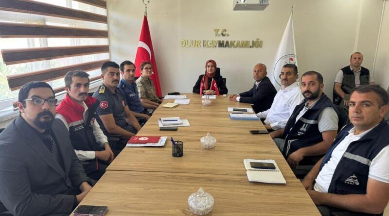 Olur'da orman yangınlarına karşı sıkı tedbirler 1