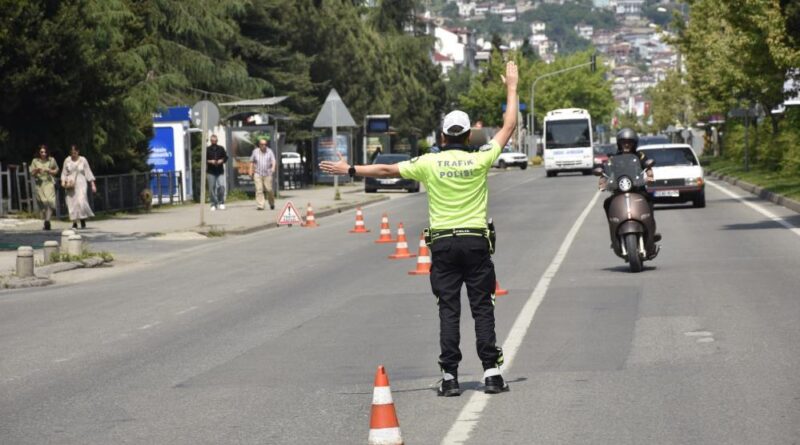 Ordu’da bir haftada 17 binden fazla araç ve sürücüsü denetlendi 1