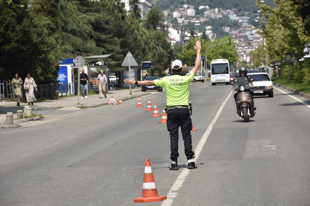 Ordu’da bir haftada 17 binden fazla araç ve sürücüsü denetlendi