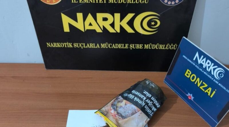 Ordu’da uyuşturucu operasyonlarında 2 tutuklama 1