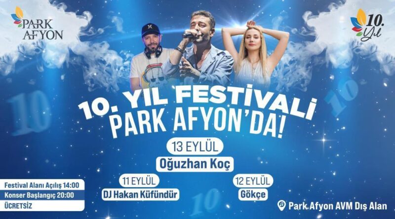 Park Afyon AVM’de 10’ncu yıl festivali 1