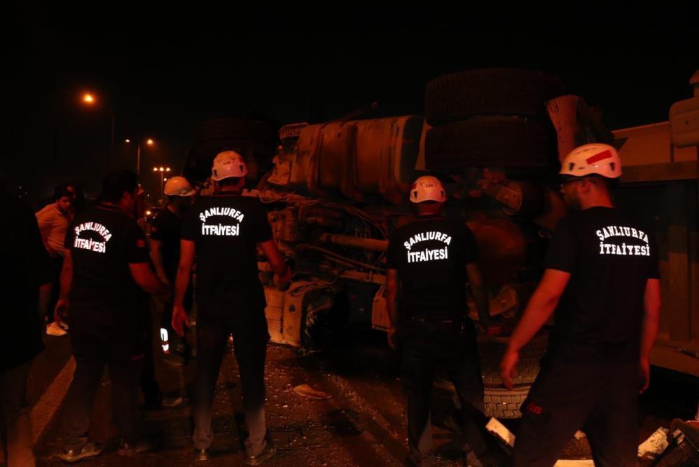 Şanlıurfa’da zincirleme trafik kazası: 3 yaralı