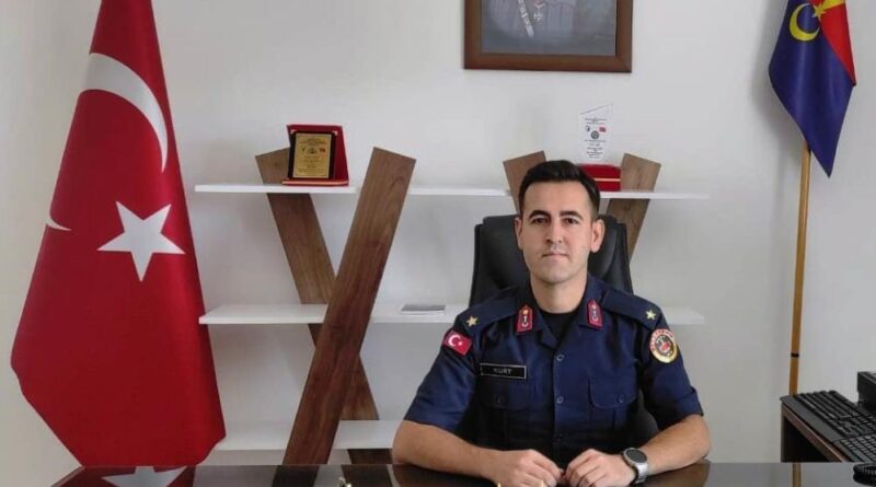 Selendi İlçe Jandarma Komutanı Kurt göreve başladı 1