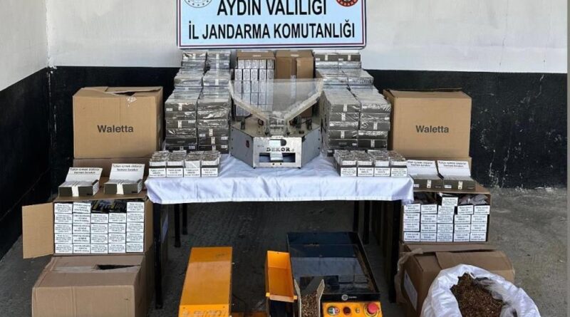 Söke’de kaçak tütün operasyonu 1